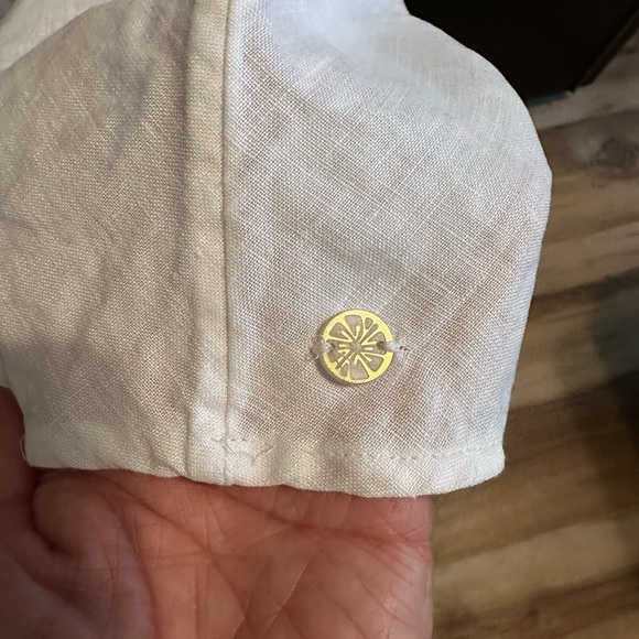 Lily Pulitzer White Linen Tank - Picture 2 of 4